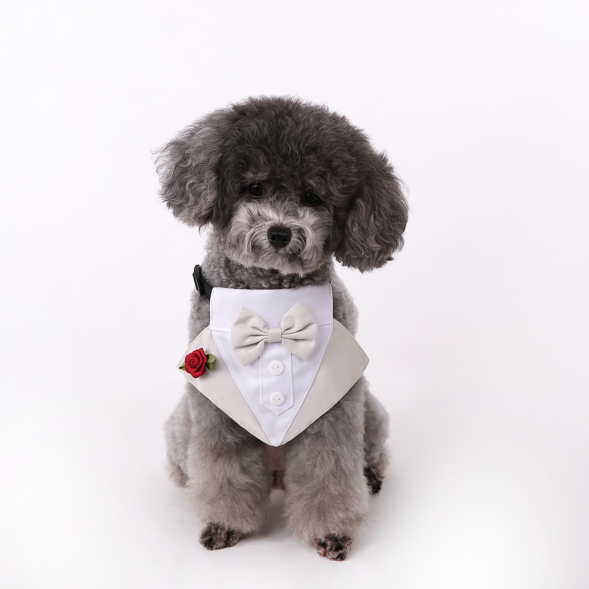 Navidad Año Nuevo transfronterizo nuevo estilo británico trajes de boda toallas de boda toallas de triángulo bufandas para mascotas