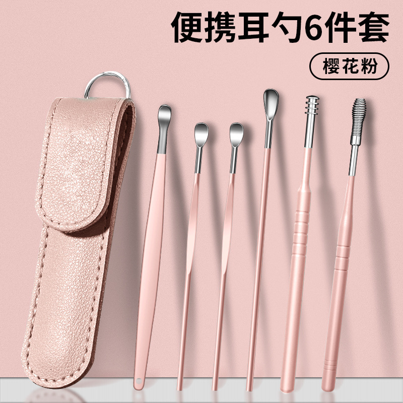 Kit de cuchilla de orejas para niños, cuchilla de orejas en espiral para niños, herramienta de orejas para adultos.