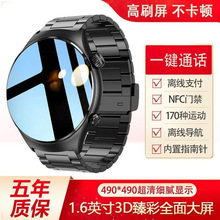 �A���������ֱ��{��ͨԒGT4�๦��NFC֧����ˮ�\���ֱ��¿�watch4