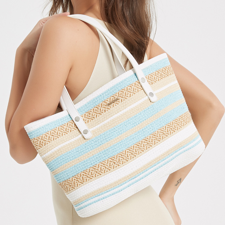 Women's Summer Beach Shoulder Bag For Vacation And Travel_voghion.com