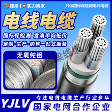国标铝芯YJLV电缆线3/4/5芯10/16/25平方电线户外电机开关电源线