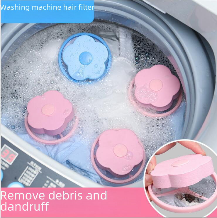 Washing machine filter bag hair remover wool collection special hair remover laundry filter bag wash bag