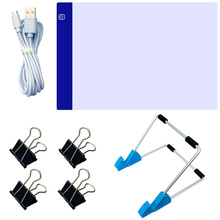 钻石画工具套装 发光板LED照明拷贝灯板组合DIY多功能发光点钻笔