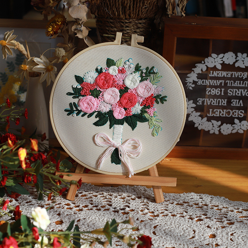 Suzi bordado original-Nuevo bordado DIY punto de cruz hecha a mano paquete de material de tela conjunto fabricante creativo en Stock Nuevo