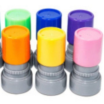 HA 23光敏小圆章儿童玩具  学生教师教学不掉色印章材料批发