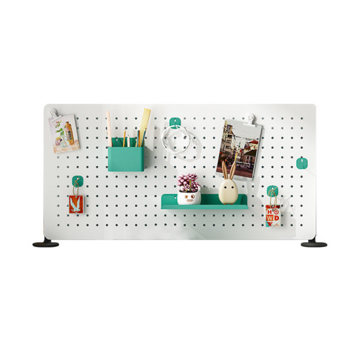 Hole board accessories hooks nail-free shelf storage box desk shelf pen holder storage desk hanging hooks organization stand