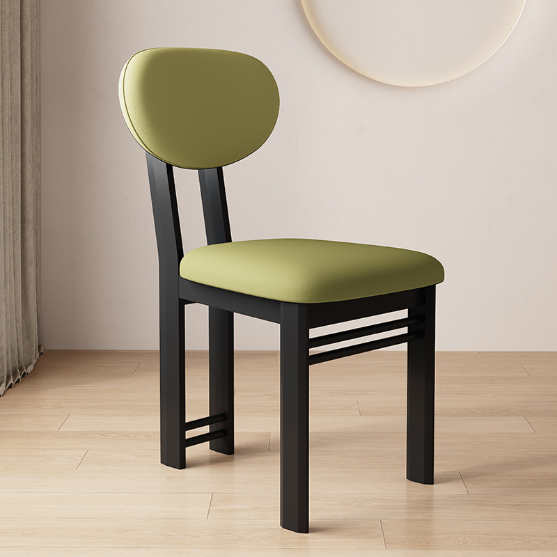 2025 nueva silla de comedor de madera sólida sala de estar doméstica hotel leche tienda de té silla de respaldo nórdica silla de maquillaje