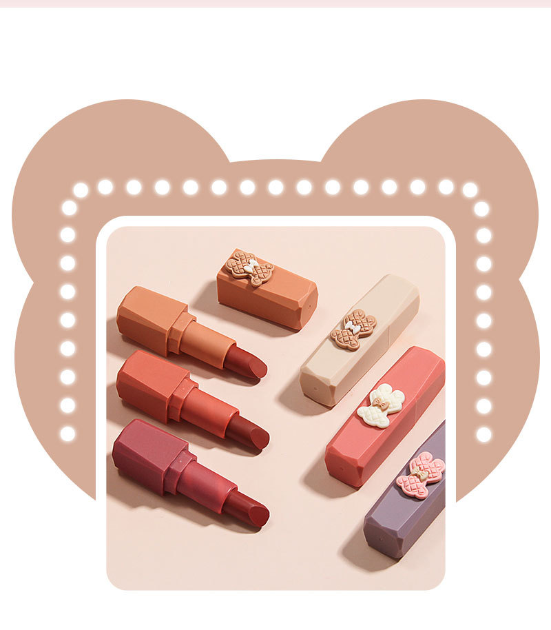 Cute Cartoon Plastic Lipstick display picture 2