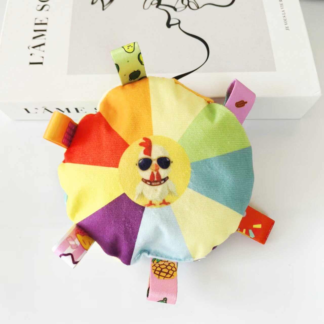 Perro peluche Frisbee juguetes sonoros juguetes para mascotas interactivos entrenamiento especial para cachorros Frisbee mascotas Teddy