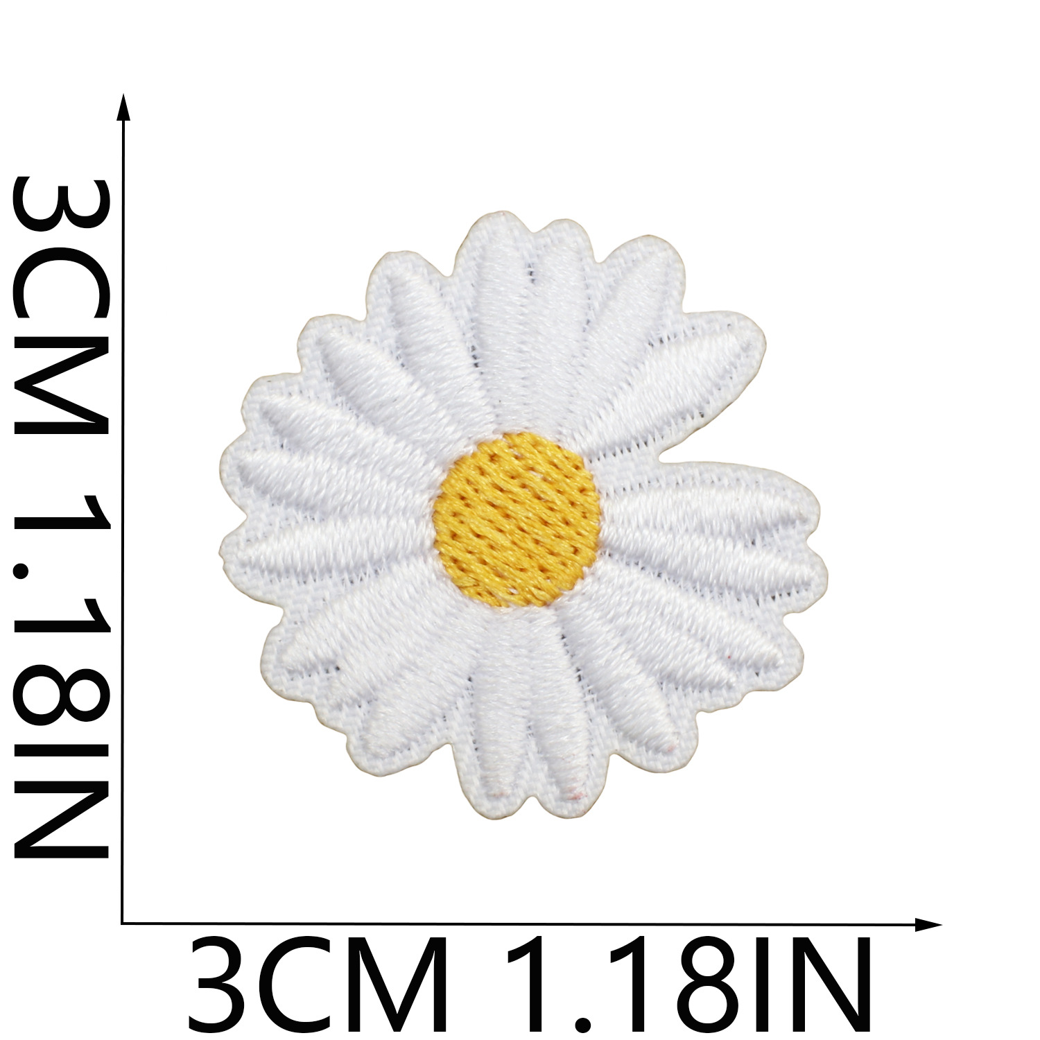 3g Weight Clothing Sticker Patches Classification 1 Piece, 1 Set Quantity Dacron thread Material Flower Pattern Casual, Elegant, Lady Style Embroidery Craft 1 Piece 1 Set Casual Elegant Lady Flower Dacron Thread Clothing Sticker Patches 3