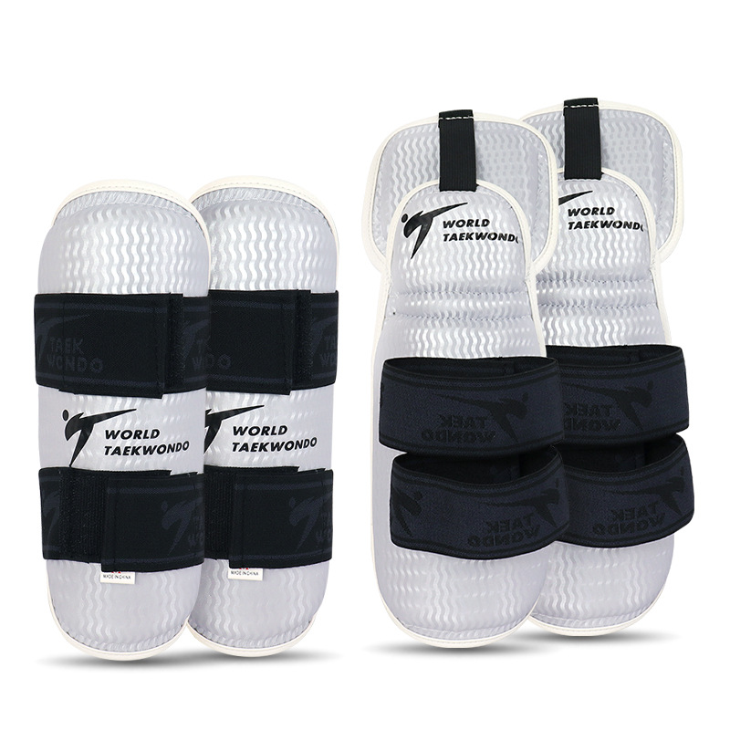 Taekwondo Arm Protector Leg Protector Children Adult Professional Elbow Protector Training Actual Combat Karate Martial Arts Fighting Sports Protector