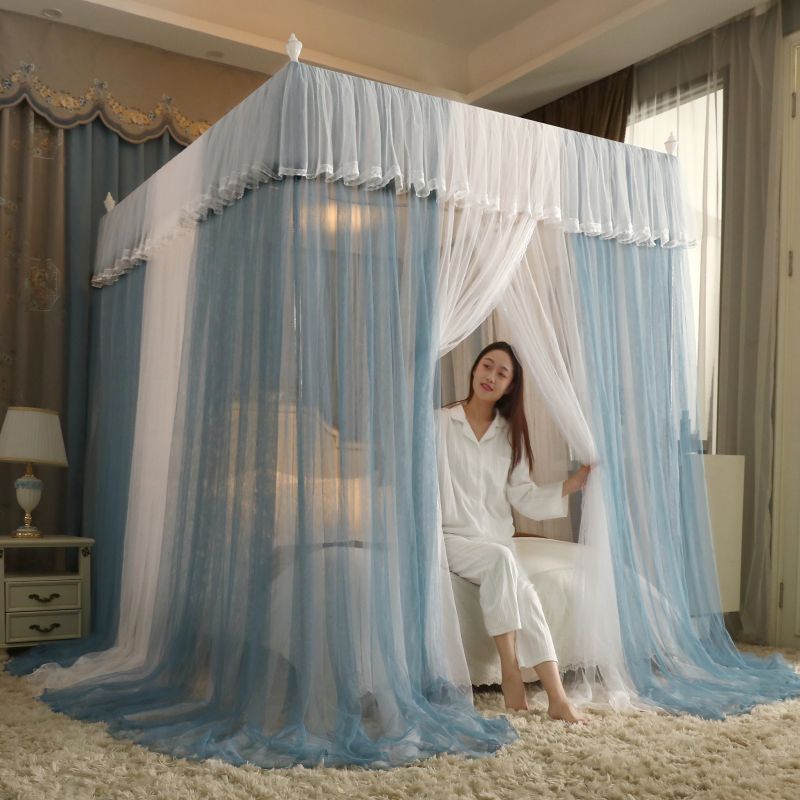 Double-layer mosquito net for home use