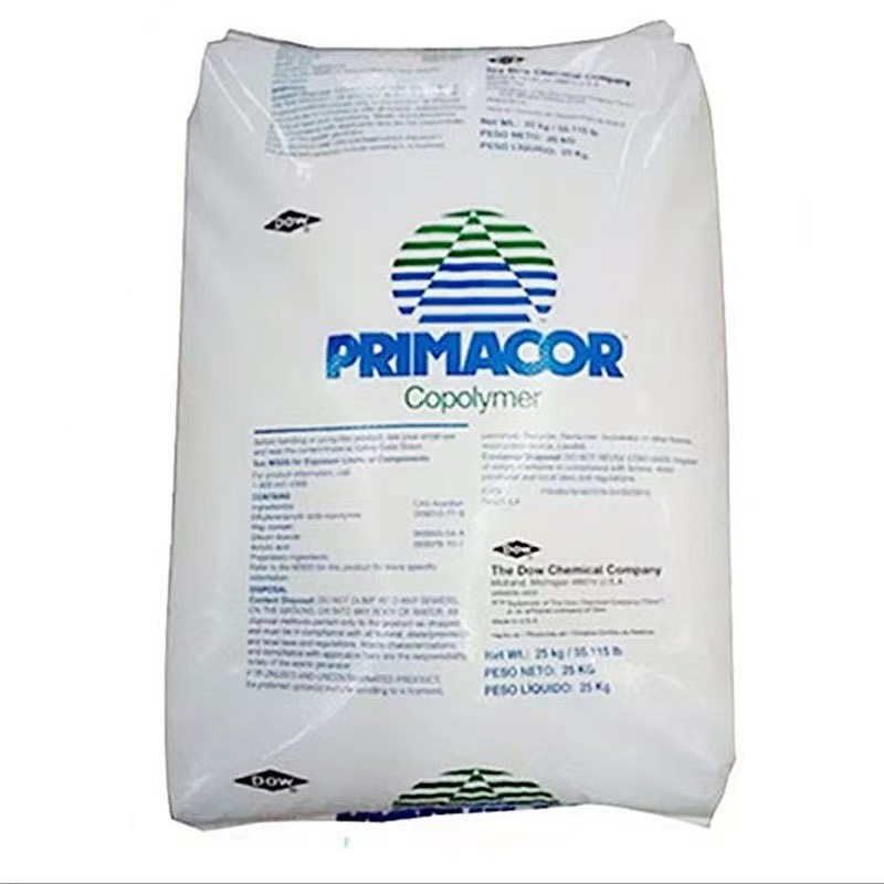 涂覆EAA美国陶氏3460透明食品级粘接力强金属包胶原料增韧薄膜级E