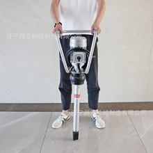 铁路养护电动捣固镐两相电小型手持式捣固机轨枕砟石振捣棒现货