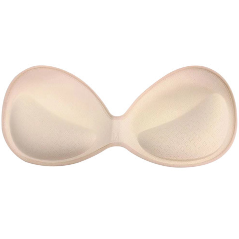 6 cm extra thick push-up one-piece inserts, one-size-fits-all sponge bra pads, beautiful back-wrap breast pads