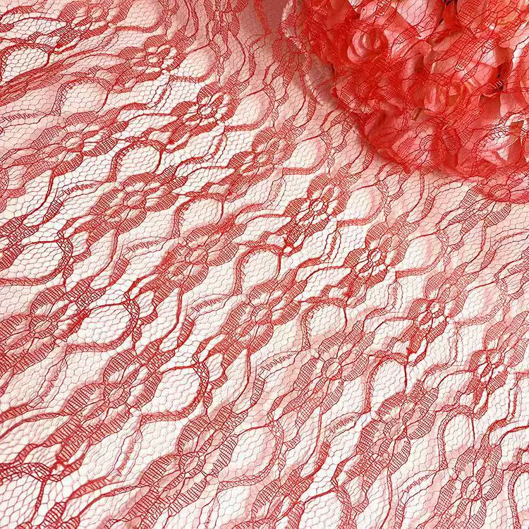 兰花蕾丝网纱 鲜花包装 舞台装饰 帽子配饰面料 DIY玩具网布硬手