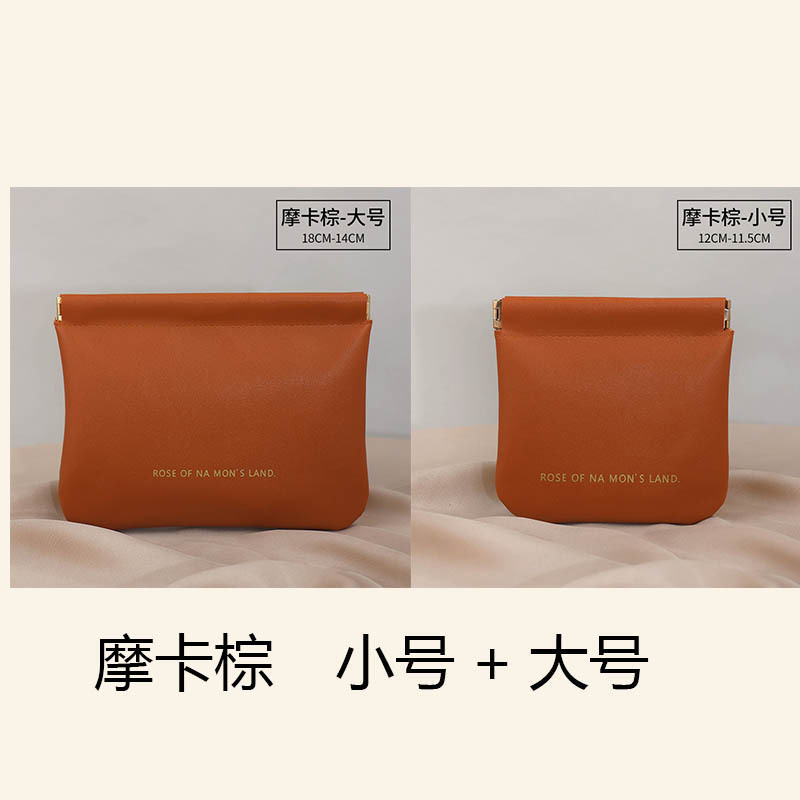 Bolsa de almacenamiento de cable de datos de alta apariencia bolsa de clasificación de cosméticos de lápiz labial bolsa de gafas bolsa de metralla portátil cerrada automática