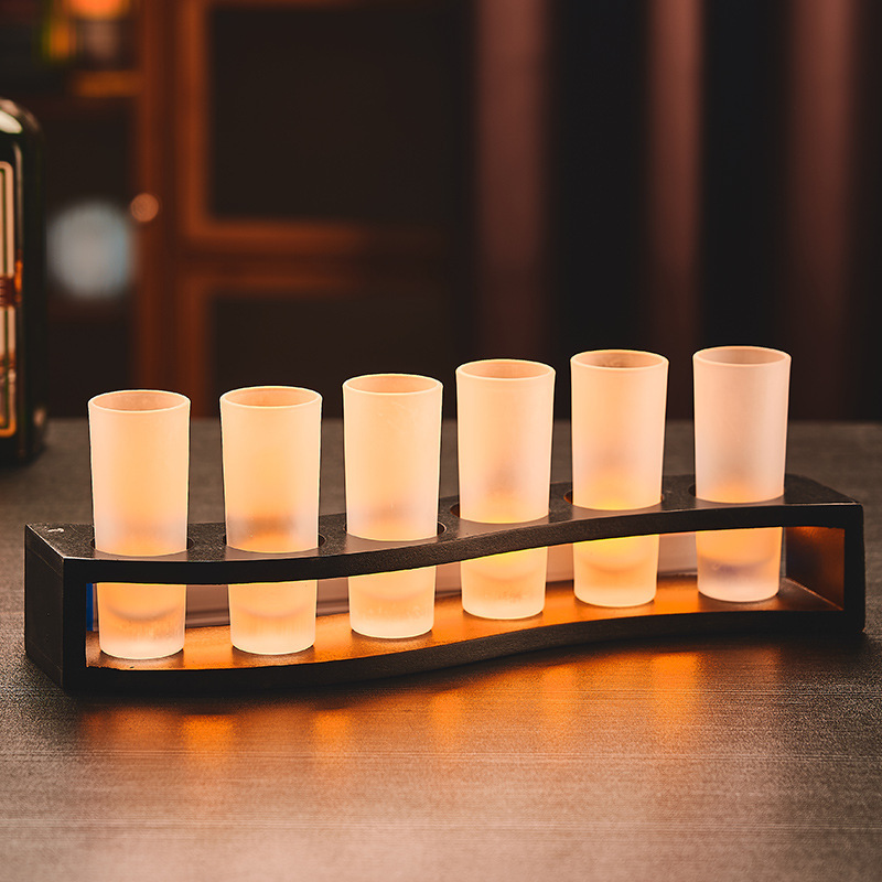 Mezometia gruesa vidrio de cristal botella de vino extranjero botella de vino