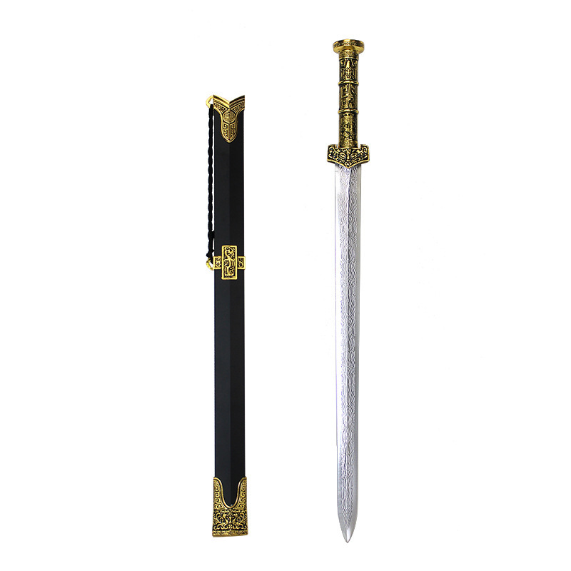 45cm 秦王剣合金製古代武器 秦始皇剣 越王剣 如意剣 金属製名剣模型飾り|undefined