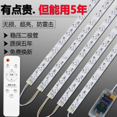 灯条长条超亮吸顶灯灯芯灯带条可替换灯管模组光源客厅遥控款