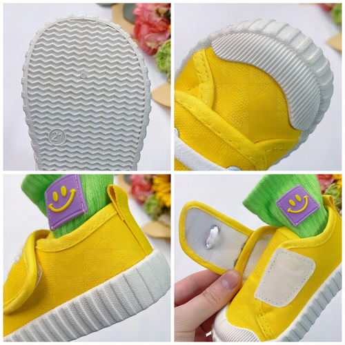 Children's canvas shoes 2024 spring and autumn new style boys and girls canvas shoes small white shoes indoor shoes middle and small children's shoes trend cross-border