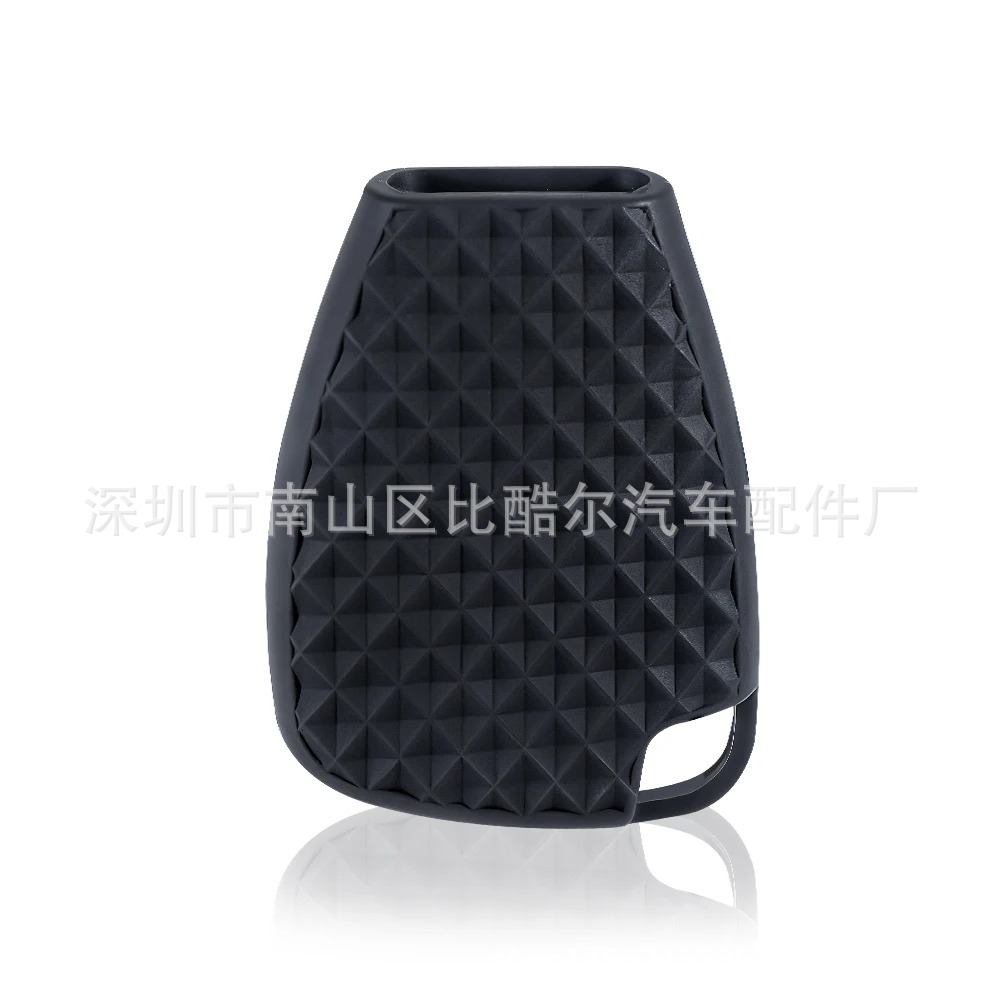 Suitable for Mercedes-Benz C/B/E-Class W203 W211 W204 three-button silicone car remote key protective cover cross-border