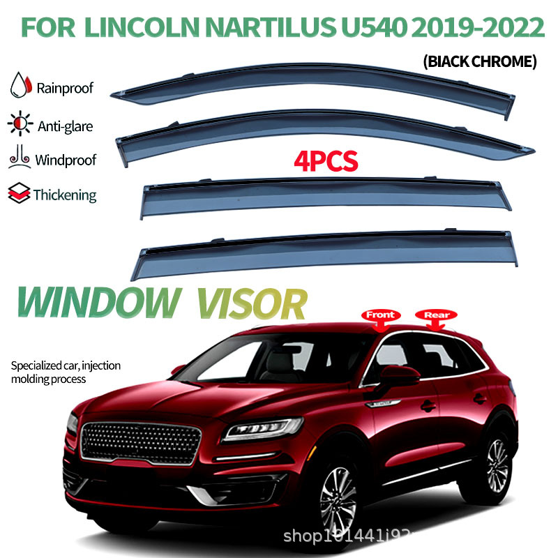 Suitable for Lincoln Navigator Rain Shield and Window Visor Nautilus 2019-2022
