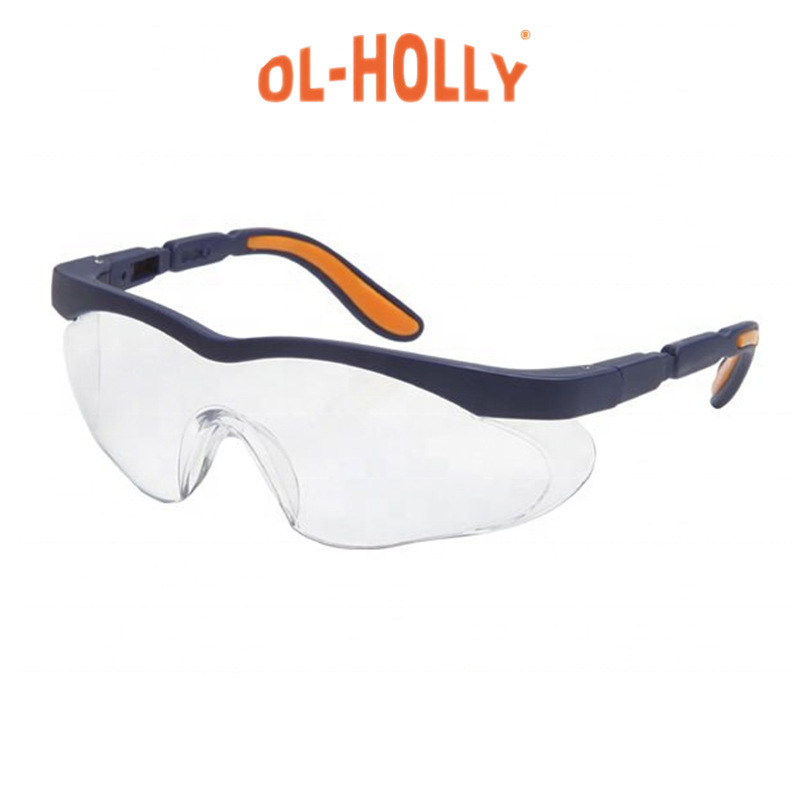 Labor Protection Glasses, Anti-Scratch, Industrial Safety, Construction Work, Adjustable Temple Arms, Protective Anti-Fog Glasses, Construction Site Protection