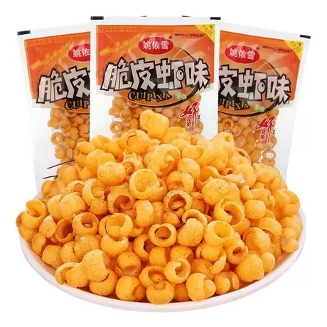 Yao yixue crispy shrimp flavor about 18g [60 packs]