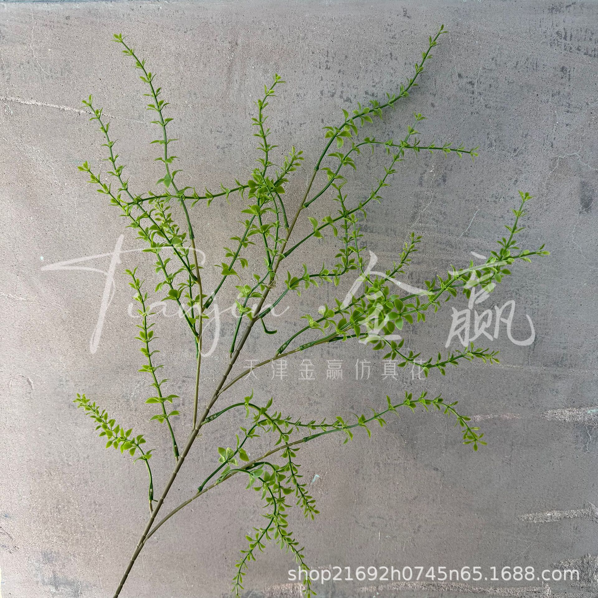 Boda Mori Simulación de flores y plantas verdes Pico de bambú Hierba Simulación de plantas verdes de invierno espárragos Plantas de simulación Escenografía de plantas verdes falsas