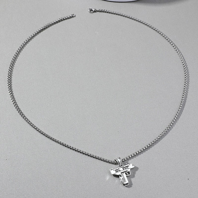 Ak47 Gun Pendant Necklace Fashion Jewelry For Men And Women_voghion.com