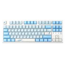1套 图片色 PBT 136 键 Cherry 雪域 游戏键盘帽 键帽 包含：136