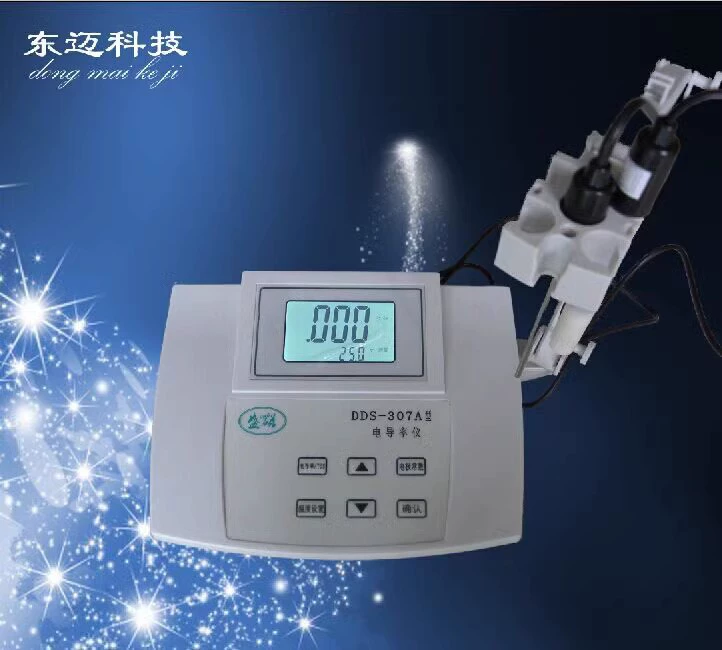 Измеритель проводимости с магнитом Shanghai Sheng DDS-307A и температурной компенсацией, первоклассный агент с ЖК-дисплеем
