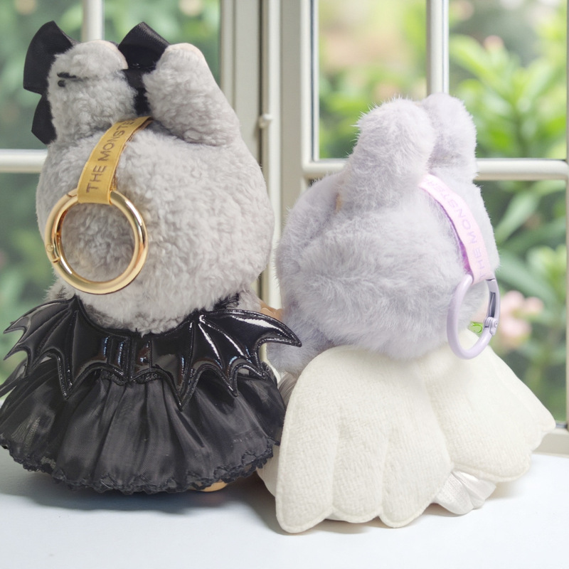 小天使/小悪魔 1、2、3 世代ブラインドボックス ラブブペンダント ビニールプル人形 ブブ座り人形服|undefined