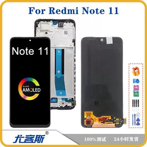 Подходит для Redmi Redmi Note11, экран мобильного телефона в сборе, оригинальный ЖК-дисплей, внутренний и внешний встроенный экран
