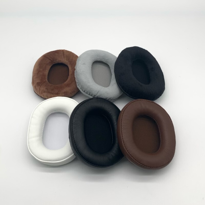 Suitable for iron triangle ATH-MSR7b SE M50 40 M30 M20X earphone cover sponge cover flannel ear cotton
