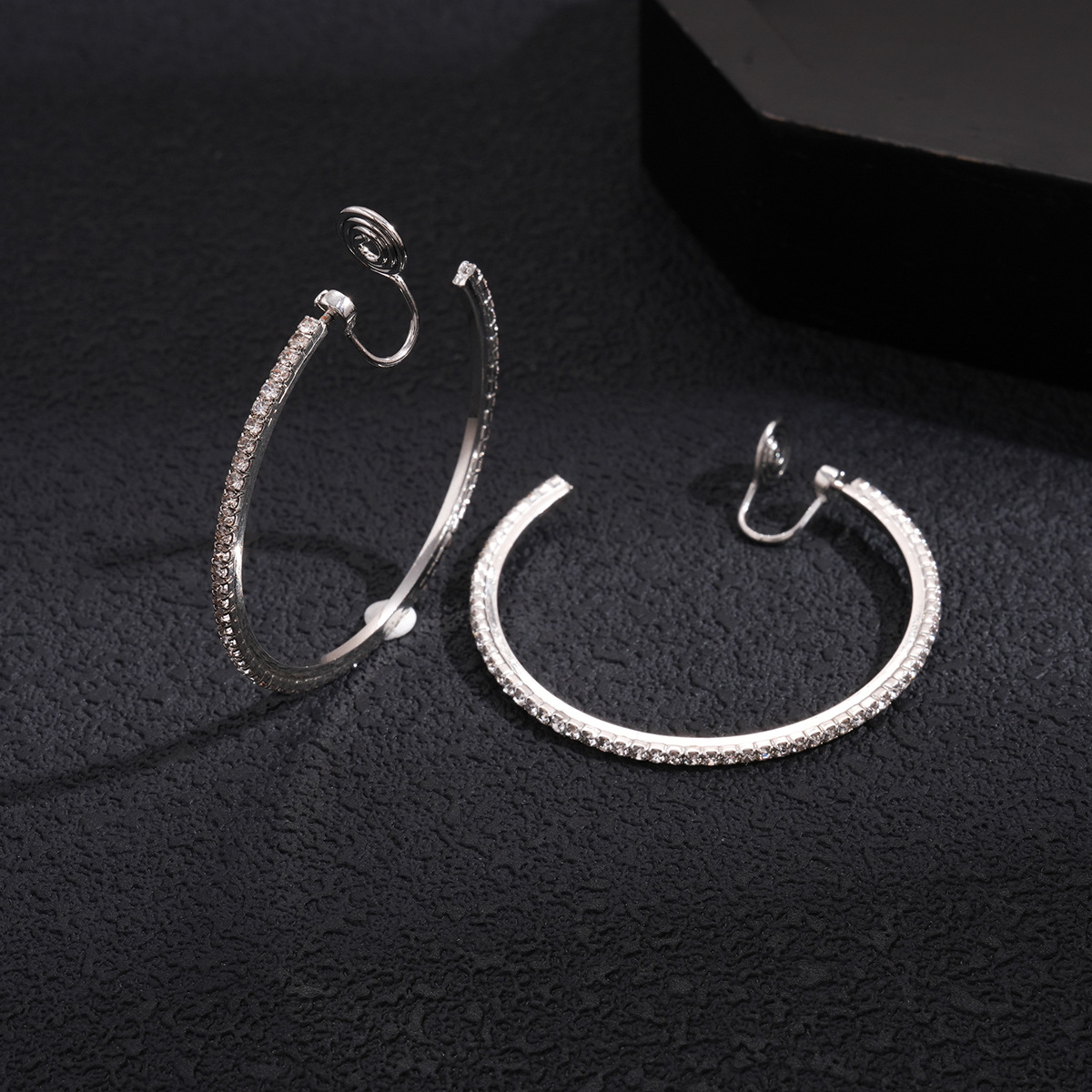 Clip de orejas - Plata - 4cm
