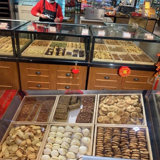 简约松木面包托盘烘焙木制长方形蛋糕店糕点展示盘家用干果实木盘