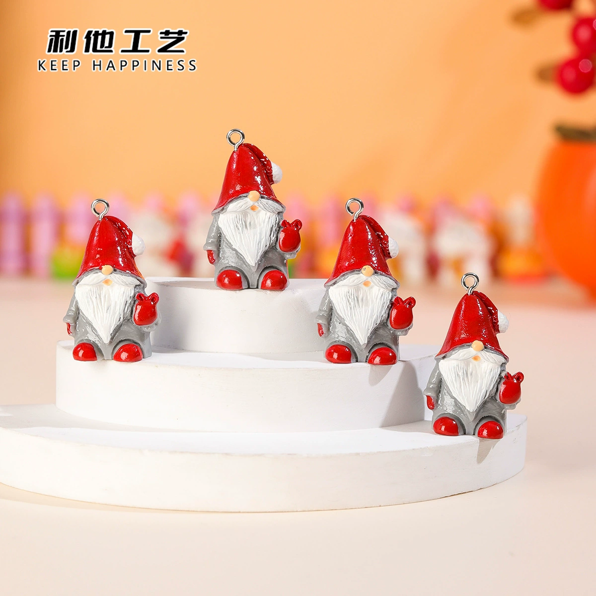 Рождественские украшения Санта-Клауса, декоративная сцена, креативные маленькие украшения, реквизит, украшения, атмосфера, подарочные аксессуары