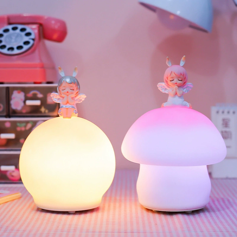 Anne Baby Planет Silicone Lamp Dreamy Cute Ornament Glowing Night Light Desktop Decoration Wholesale Direct Sales