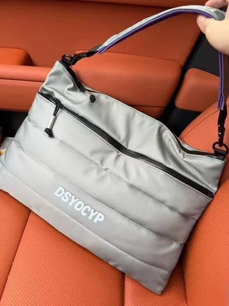 Minimalist niche high-end laptop bag 13inch 14inch unisex shoulder, hand, and crossbody bag