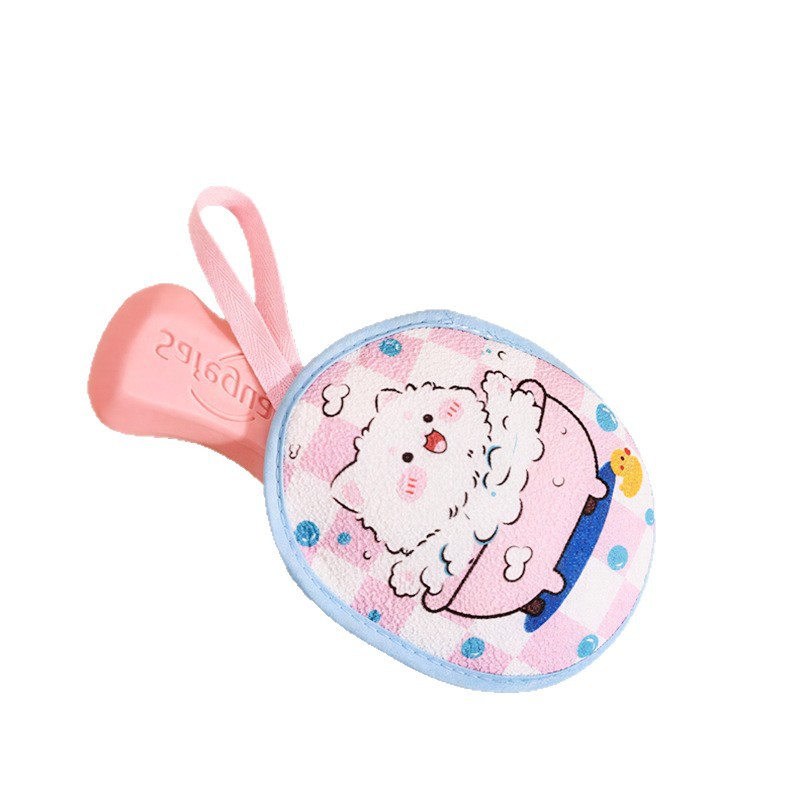 Bolsa de Red Espumosa para Jabón 2 en 1, Mezcla de Poliéster y Algodón, Doble Cara, para Baño image 5