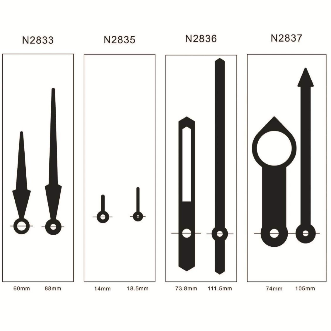Hongkang кварцевые часы указатель часов Чистые медные часы
