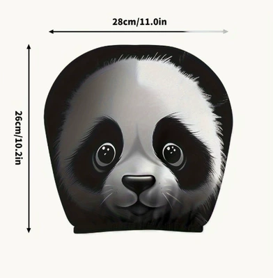 shipped on behalf of customers, car | Universal seat cover - panda-3-double-sided-printing-1-piece