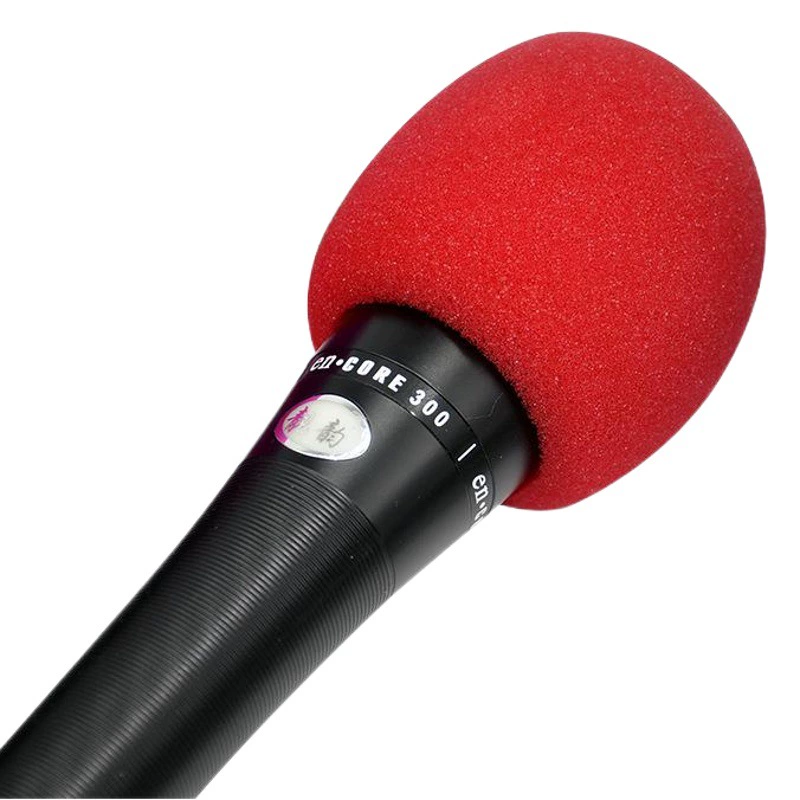 Утолщенный чехол для микрофона Бытовой неодноразовый чехол из губки для микрофона KTV, выдувной чехол, ветрозащитный чехол из губки