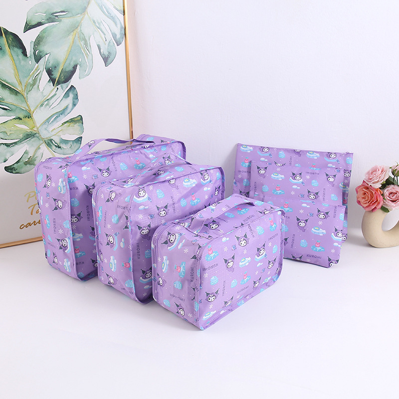 Japanese cartoon universal storage bag for traveling