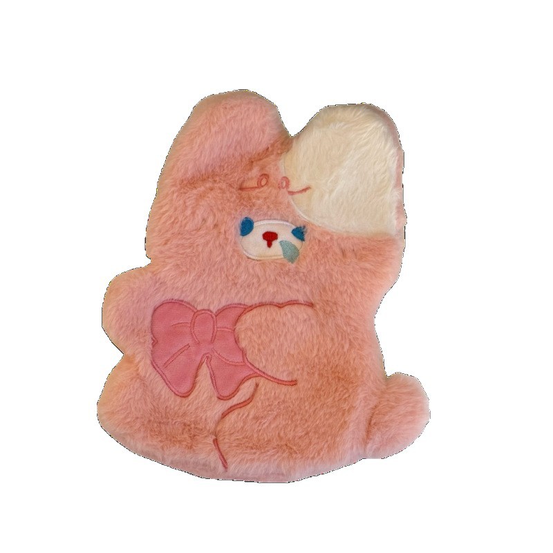 귀여운 봉제 온수주머니 500ml 물주입식 복부 찜질 보온 물주머니
