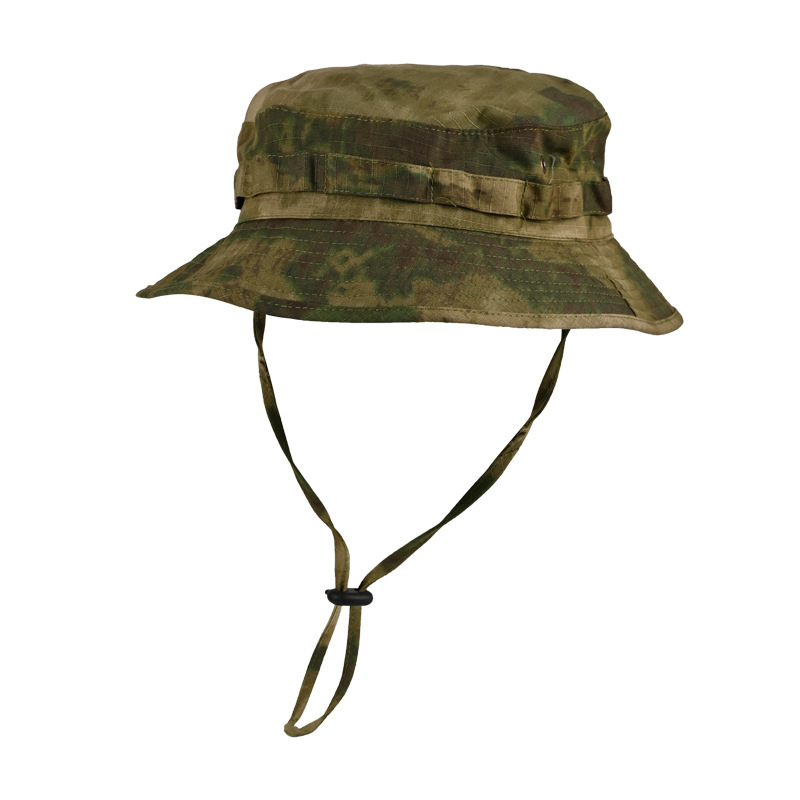 Sombrero de pescador de ala ancha transfronterizo, gorra deportiva para hombre para exteriores, sombrero de ciclismo con protección solar, sombrero de camuflaje para montañismo.
