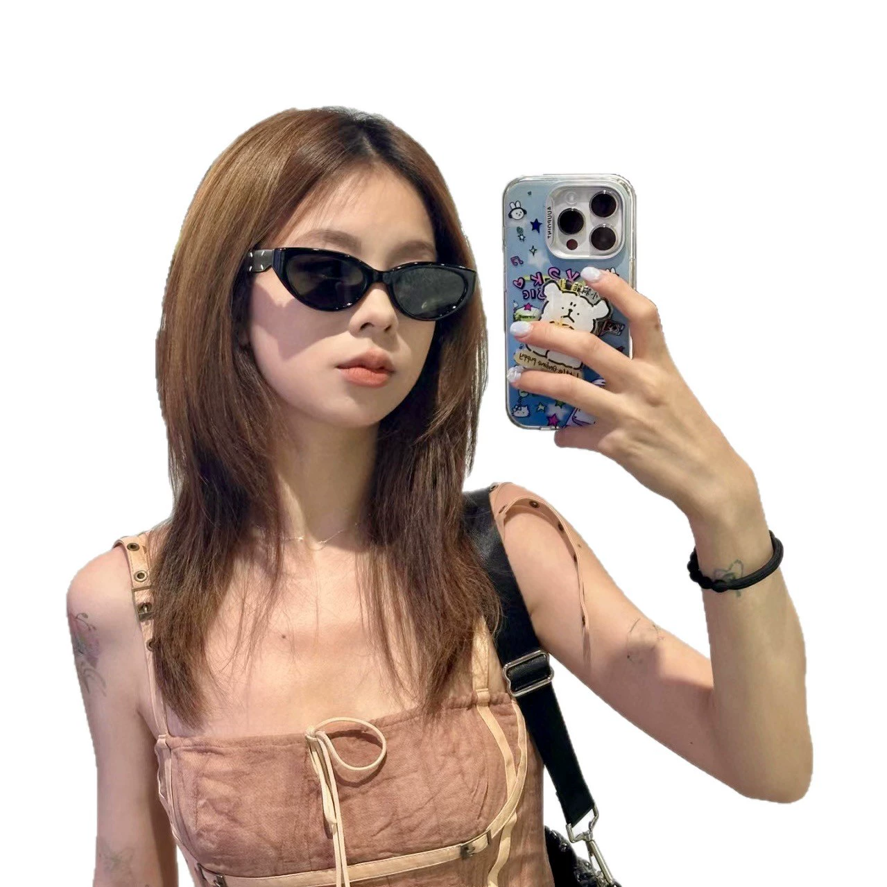 Новый GM лист солнцезащитные очки для женщин, стройнящие, звезды Little Red Book, в том же стиле, dada очки, корейская версия, пустой мода roco