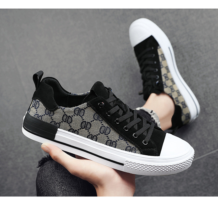 One Piece From The Factory On Behalf Of New Summer Men S Canvas Trendy Shoes Casual Sneakers Adult Standard Sports_voghion.com